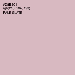 #D8B8C1 - Pale Slate Color Image
